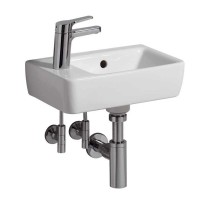 Раковина Geberit Renova Nr. 1 276240000, 40 см, керамика, чаша справа, белая