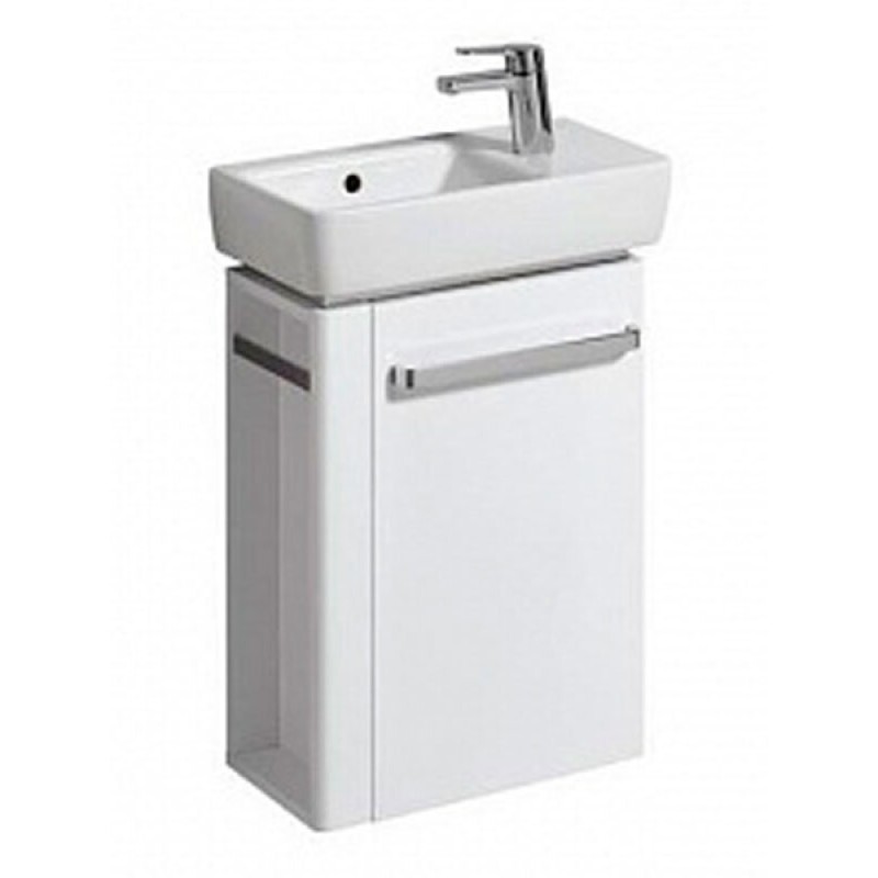 Раковина Geberit Renova Compact 276250000/276350000, 50 х 25 см, левая/правая, белая