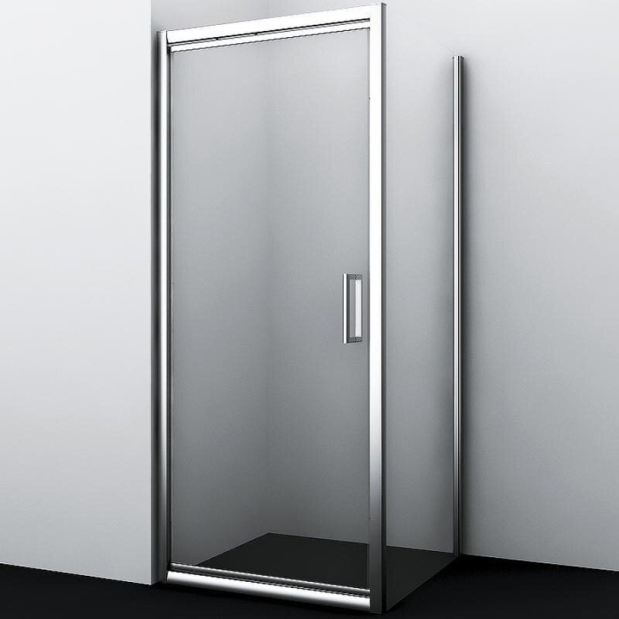 Душевой уголок WasserKRAFT Salm 27I18, 90 x 100 см, стекло прозрачное, профиль хром