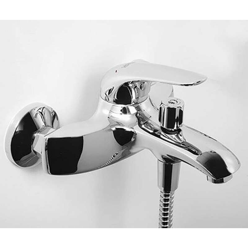 Смеситель WasserKRAFT 2801 для ванны и душа, хром