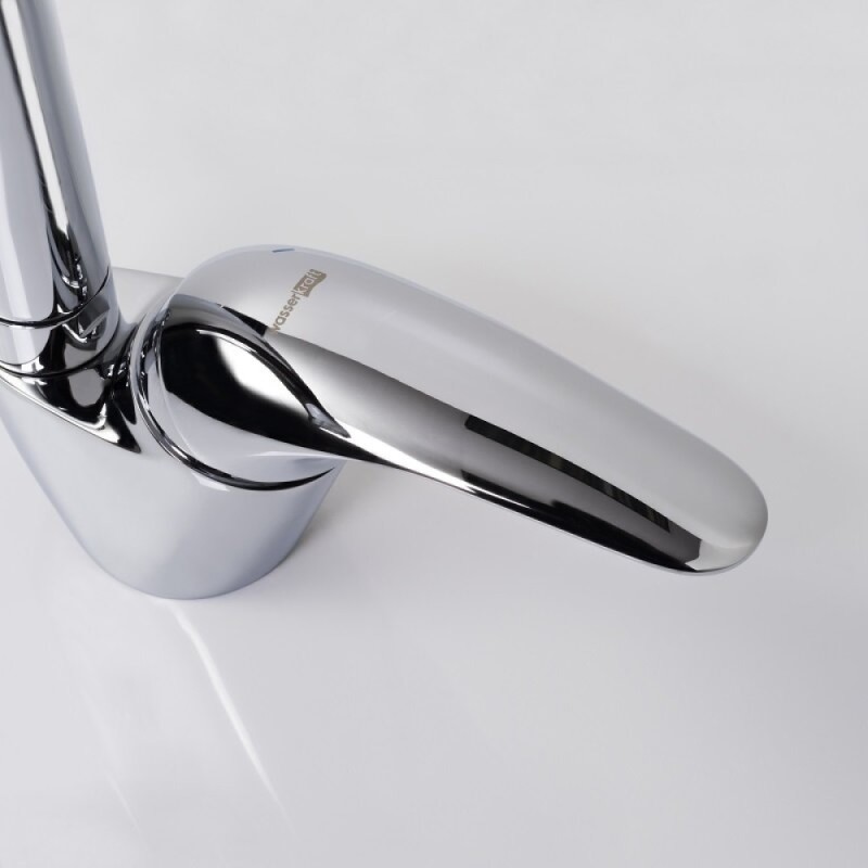 Смеситель WasserKRAFT Rossel 2807, для кухонной мойки, хром