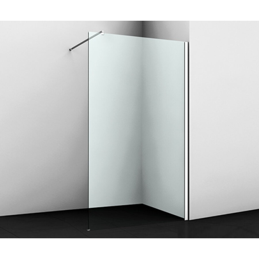 Душевая перегородка WasserKraft Rossel 28W40 28W со свободным входом, 120 см, стекло прозрачное, профиль хром