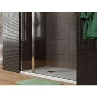 Душевая дверь Allen Brau Priority, 3.31001.00G, 90 см, стекло тонированное, профиль хром