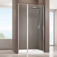 Душевая дверь Allen Brau Priority, 3.31025.00, 90 см, стекло прозрачное, профиль хром
