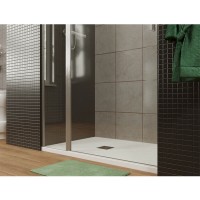 Душевая дверь Allen Brau Priority, 3.31026.BA, 90 см, стекло прозрачное, профиль серебро брашированное