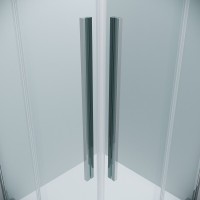 Душевой уголок Grossman Galaxy 300.K33.01.8070.10.00, 80 х 70 см, стекло прозрачное, профиль хром