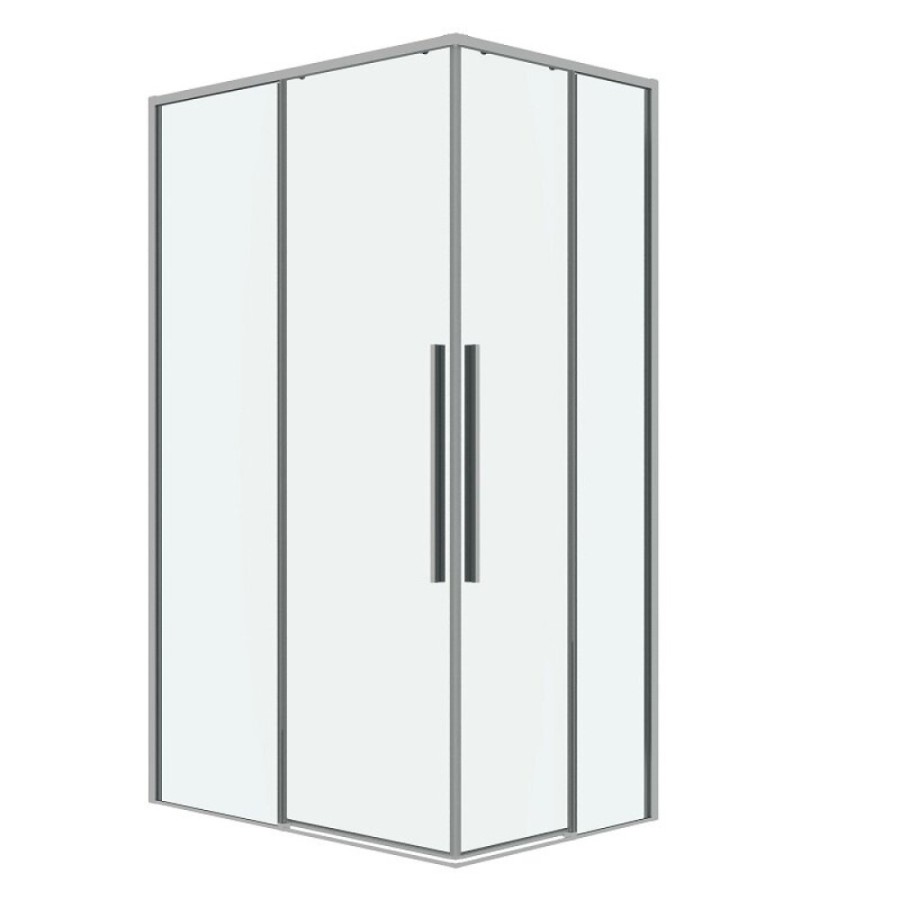 Душевой уголок Grossman Galaxy 300.K33.01.9070.10.00, 90 х 70 см, стекло прозрачное, профиль хром