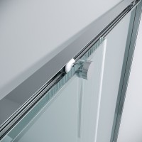 Душевой уголок Grossman Galaxy 300.K33.01.9080.10.00, 90 х 80 см, стекло прозрачное, профиль хром
