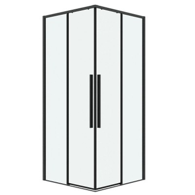 Душевой уголок Grossman Galaxy 300.K33.01.9090.42.00, 90 х 90 см, стекло прозрачное, профиль графит сатин