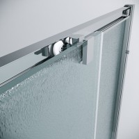 Душевой уголок Grossman Cosmo 300.K33.02.8080.10.02, 80 х 80 см, стекло шиншилла, профиль хром