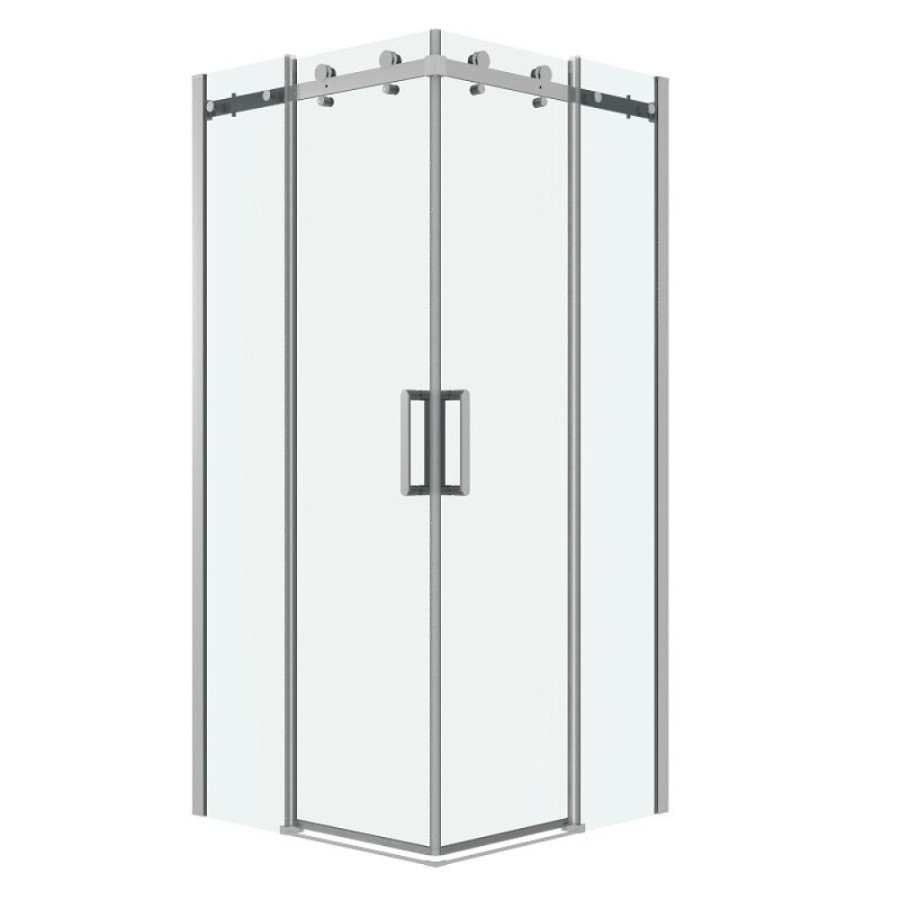 Душевой уголок Grossman Classic 300.K33.04.9090.10.00, 90 х 90 см, стекло прозрачное, профиль хром