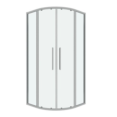 Душевой уголок Grossman Cosmo 301.K33.02.8080.10.00, 80 х 80 см, стекло прозрачное, профиль хром