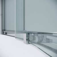 Душевой уголок Grossman Cosmo 301.K33.02.9090.10.00, 90 х 90 см, стекло прозрачное, профиль хром