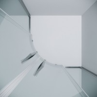 Душевой уголок Grossman Cosmo 301.K33.02.9090.10.00, 90 х 90 см, стекло прозрачное, профиль хром