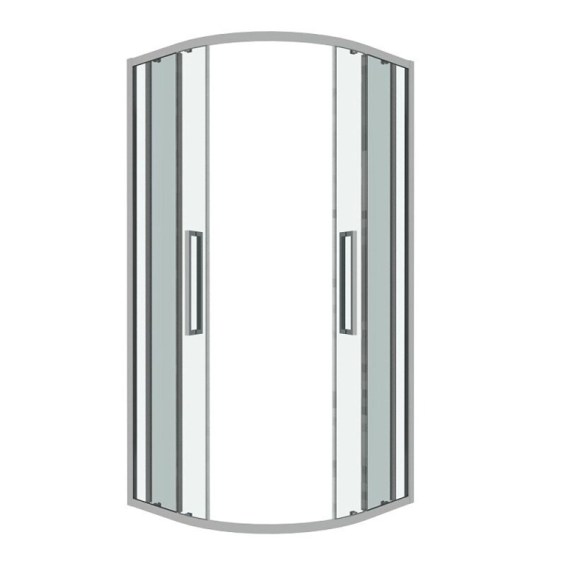 Душевой уголок Grossman Cosmo 301.K33.02.9090.10.00, 90 х 90 см, стекло прозрачное, профиль хром