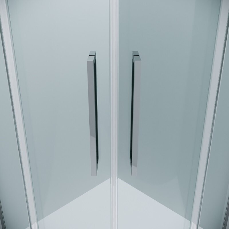 Душевой уголок Grossman Cosmo 301.K33.02.9090.10.00, 90 х 90 см, стекло прозрачное, профиль хром