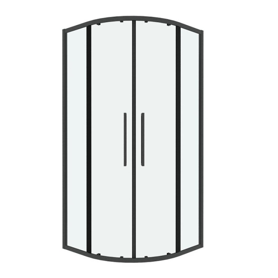 Душевой уголок Grossman Cosmo 301.K33.02.9090.42.00, 90 х 90 см, стекло прозрачное, профиль графит сатин