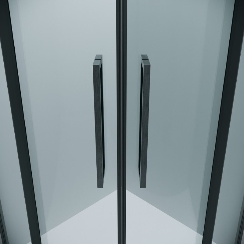 Душевой уголок Grossman Cosmo 301.K33.02.9090.42.00, 90 х 90 см, стекло прозрачное, профиль графит сатин