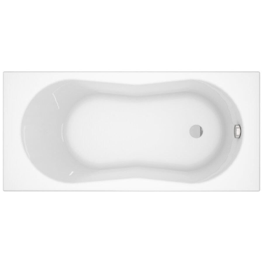 Ванна акриловая прямоугольная Cersanit Nike 150 x 70 см, 301027, белая