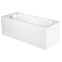 Ванна акриловая прямоугольная Cersanit Nike 170 x 70 см, белая, 301029