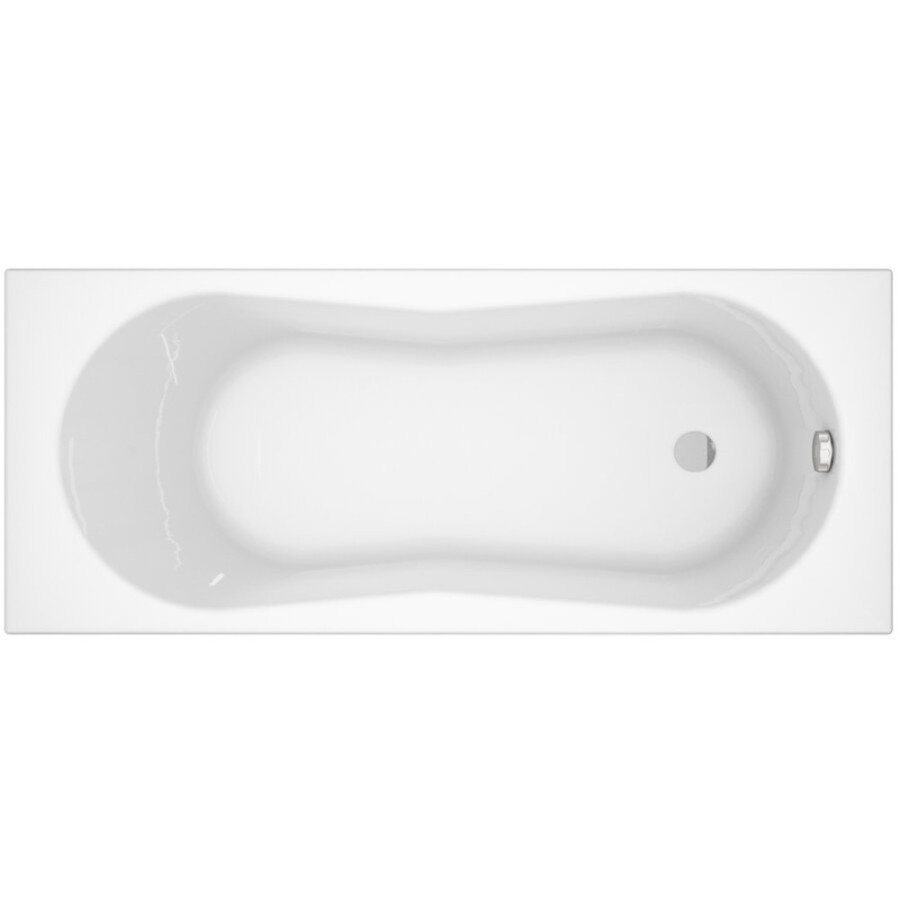 Ванна акриловая прямоугольная Cersanit Nike 170 x 70 см, белая, 301029
