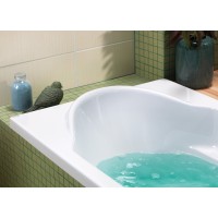 Ванна прямоугольная Cersanit Santana, 301034, белая, 150 х 70 см