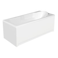 Ванна прямоугольная Cersanit Santana, 301034, белая, 150 х 70 см
