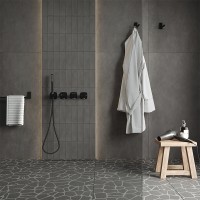 Душевая перегородка WasserKraft Rur 30W39PG, 90 см, свободный вход, стекло прозрачное, профиль глянцевое золото
