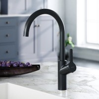 Смеситель Damixa Eclipse 310720300 для кухонной мойки, черный матовый