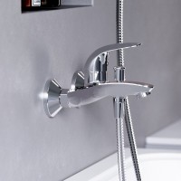 Смеситель для ванны и душа Damixa Eclipse 311000001, хром