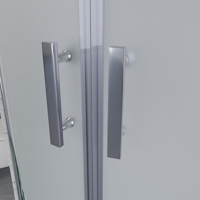 Душевая кабина Niagara Ultra NG-3150-01 150 x 70 см, высокий поддон, профиль хром, стекло прозрачное с матовой полосой, 31500164