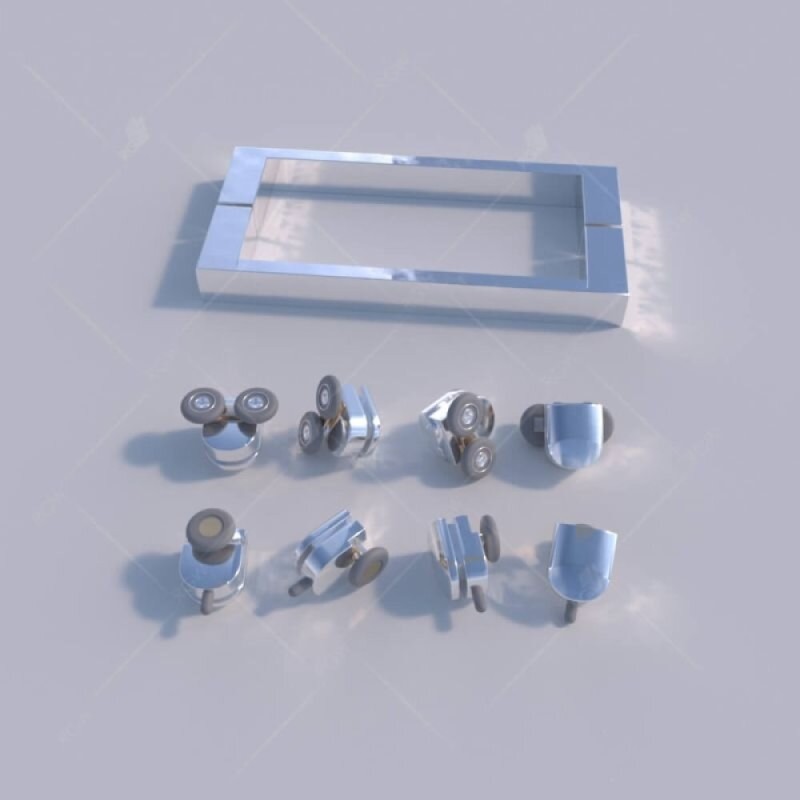 Душевой уголок RGW CL-48 32094803-011 130 х 100 см, дверь раздвижная, стекло прозрачное, профиль хром