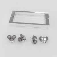 Душевой уголок RGW Classic CL-48-1 (CL-14+Z-060-1) 320948118-011, 110 х 80 см, стекло прозрачное, профиль хром