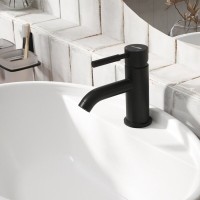 Смеситель для раковины WasserKRAFT Gollach, черный матовый, 3305