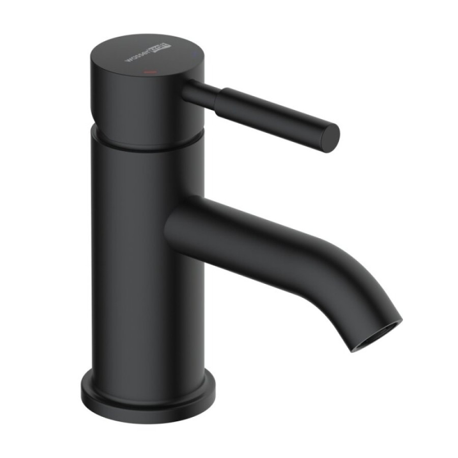 Смеситель для раковины WasserKRAFT Gollach, черный матовый, 3305