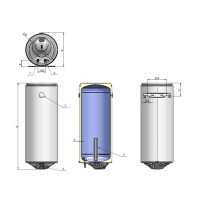Пенал Aquanet Милан 339958, 35 см, подвесной, с ящиком, цвет дуб рустикальный