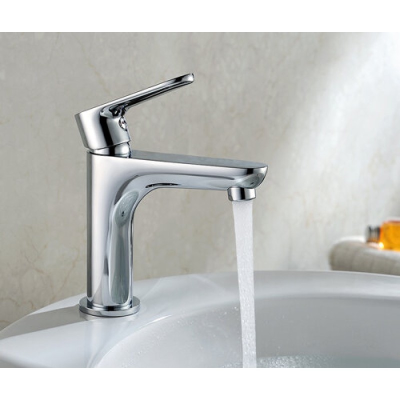 Смеситель WasserKRAFT LEINE 3504 для раковины, картридж 25 мм, хром