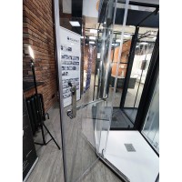 Душевой уголок RGW Hotel HO-081, 90 х 90 см, стекло прозрачное, профиль хром, 350608199-11