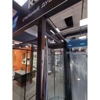 Душевой уголок RGW Hotel HO-081, 90 х 90 см, стекло прозрачное, профиль хром, 350608199-11