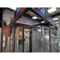 Душевой уголок RGW Hotel HO-081, 90 х 90 см, стекло прозрачное, профиль хром, 350608199-11
