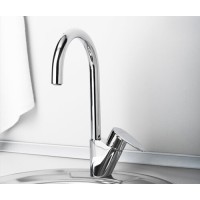 Смеситель WasserKRAFT LEINE 3507 для кухни с поворотным изливом, хром