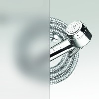 Душевая дверь в нишу RGW PA-016 B Passage 350801614-24, 140 см, стекло матовое, профиль черный