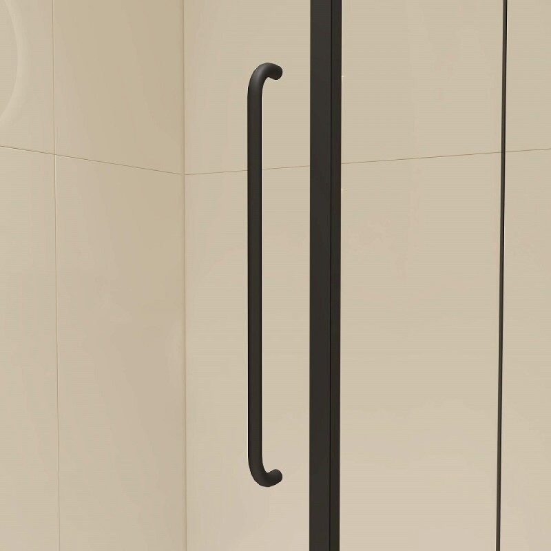 Душевой уголок RGW Classic CL-046-B, 350904628-24, 120 х 80 см, стекло матовое, профиль черный