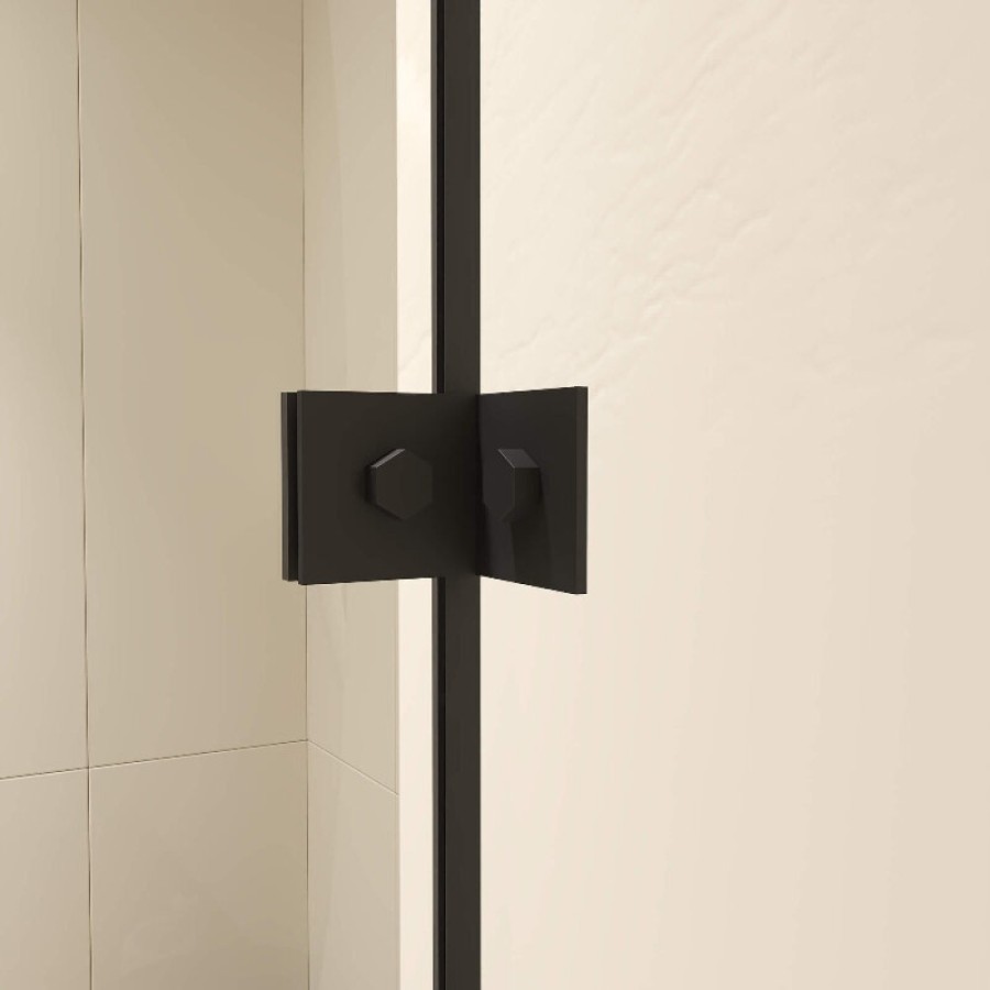 Душевой уголок RGW Classic CL-046-B 350904697-14, 90 х 70 см, стекло прозрачное, профиль черный