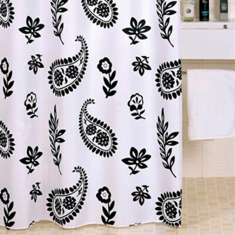 Штора для ванной Iddis Black Flower 350P20RI11