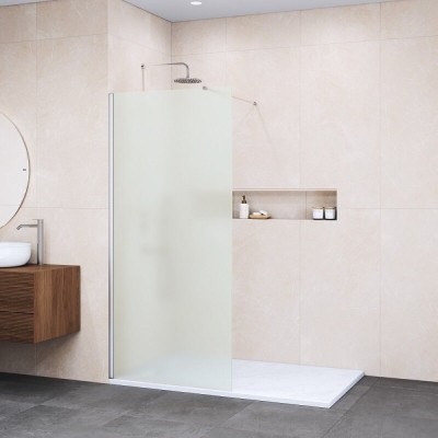 Душевая стенка RGW Walk In WA-002, 35100212-21, 120 см, стекло матовое, профиль хром