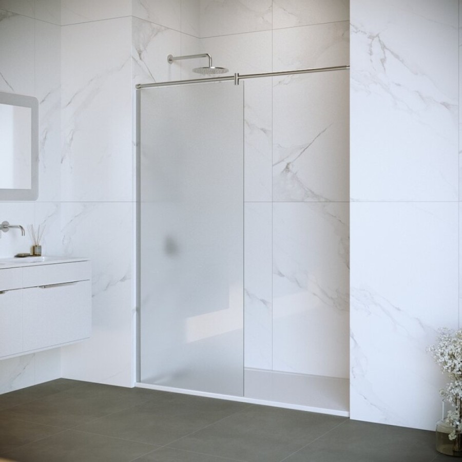 Душевая стенка RGW WA-003 Walk In, 70 см, стекло матовое сатинат, профиль хром, 351003307-21