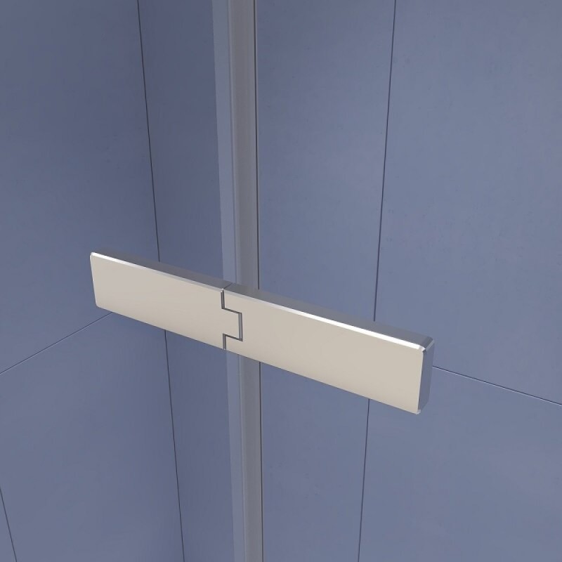 Душевой уголок RGW Stilvoll SV-040, 353204009-11, 100 х 90 см, стекло прозрачное, профиль хром