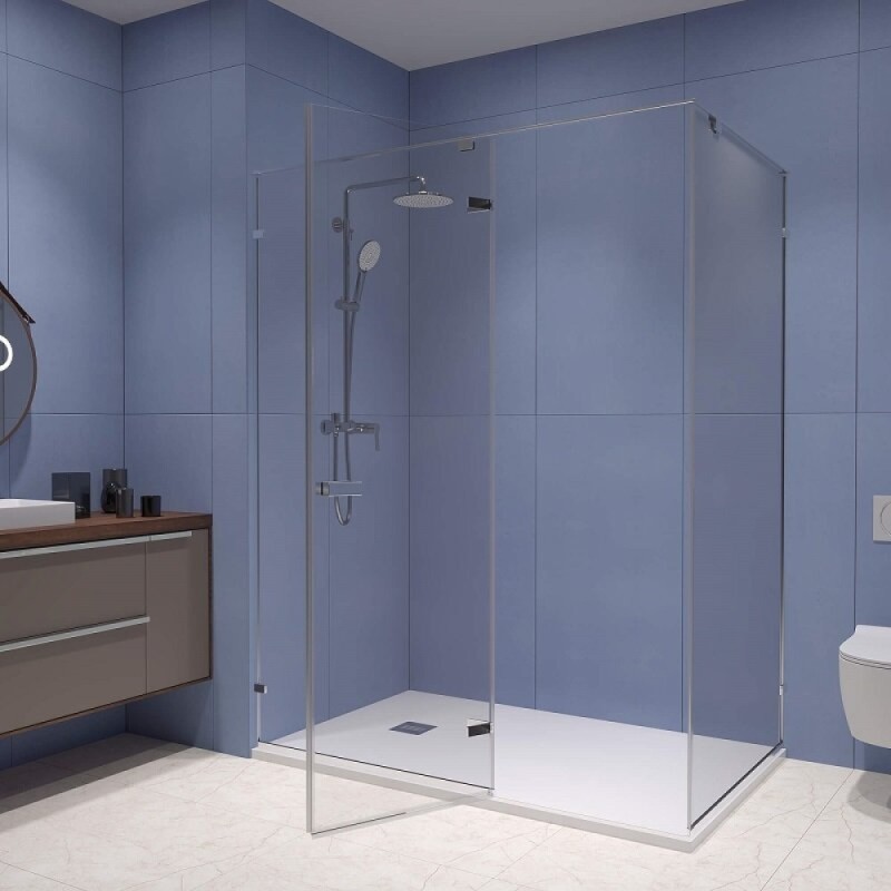 Душевой уголок RGW Stilvoll SV-040, 353204009-11, 100 х 90 см, стекло прозрачное, профиль хром