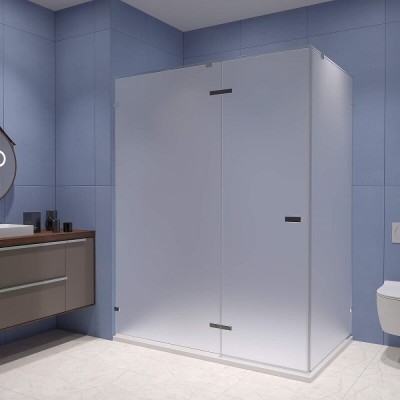 Душевой уголок RGW Stilvoll SV-040, 353204029-21, 120 х 90 см, стекло матовое, профиль хром